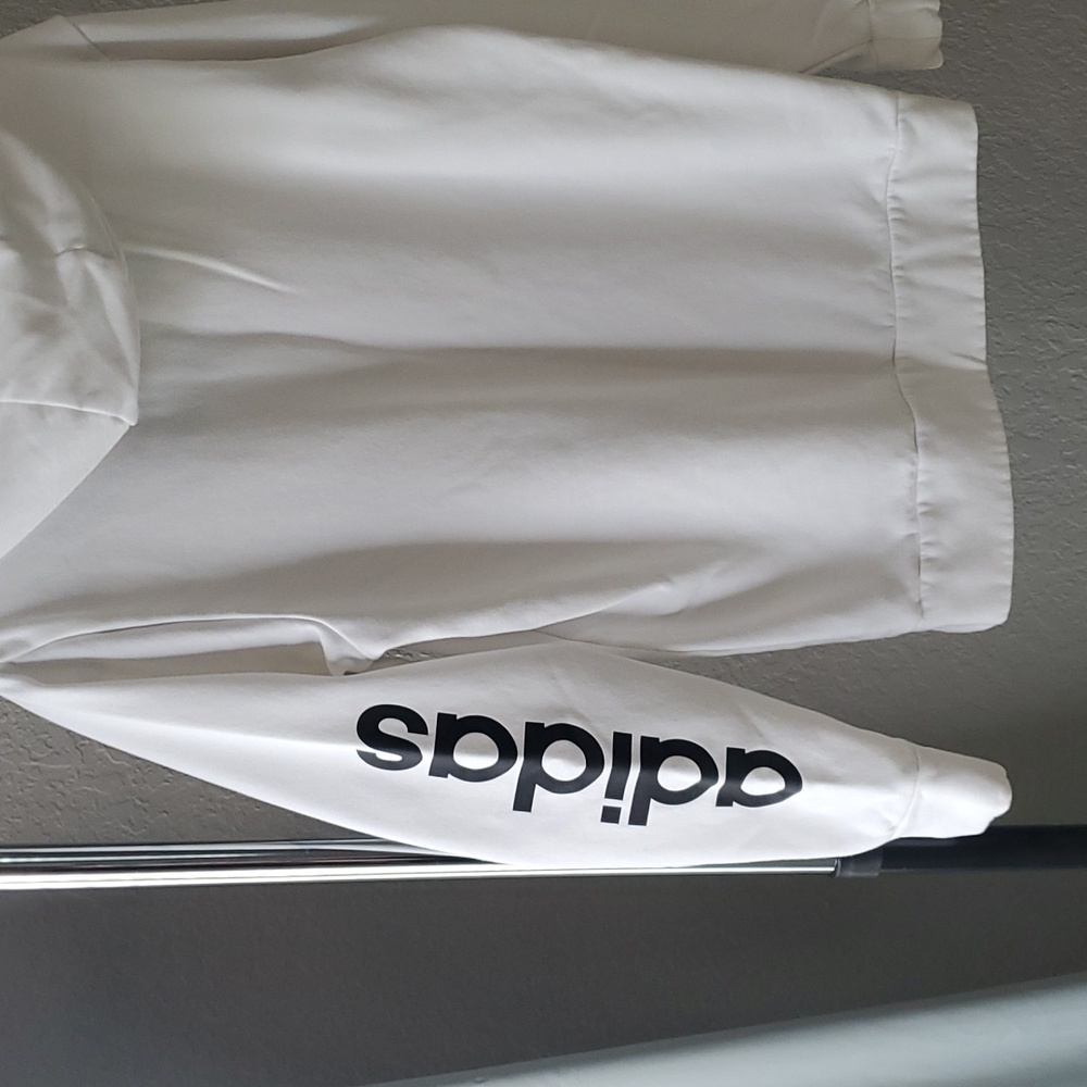 Adidas White Hoodie size Small